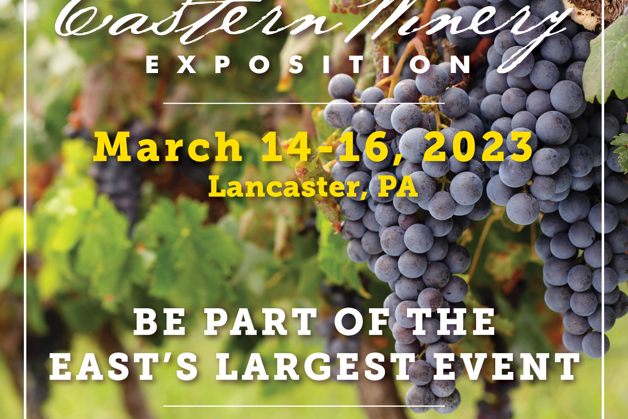 Eastern Winery Exposition 2023 Michigan Wine Collaborative